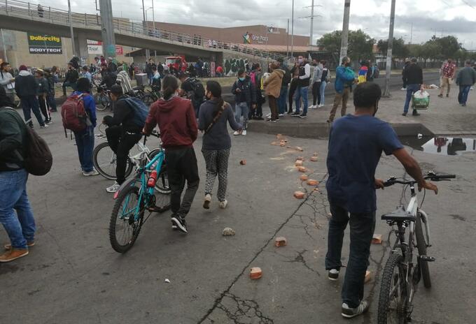 Soacha en medio de las protestas
