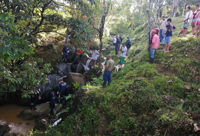 Emergencias por las lluvias en Antioquia.