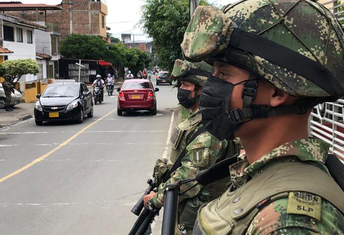 Ejército en cali