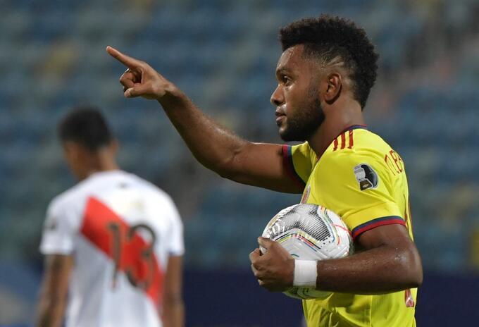 Miguel Ángel Borja llegaría a Brasil. Miguel Borja - Selección Colombia