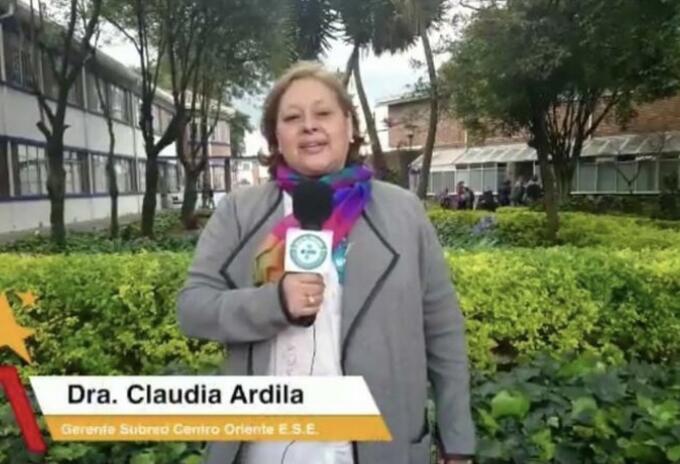 Claudia Ardila Gerente de la SubRed Oriente