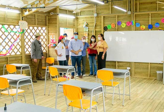 Nuevas aulas en Providencia