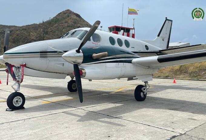 Avioneta esposo Alejandra Azcarate