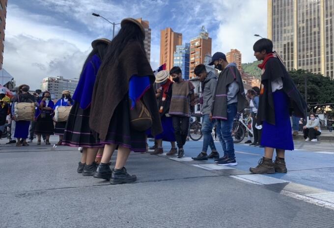 Guardia Indígena Bogotá