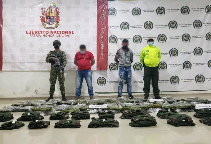 El operativo se llevó a cabo en el aeropuerto Los Garzones