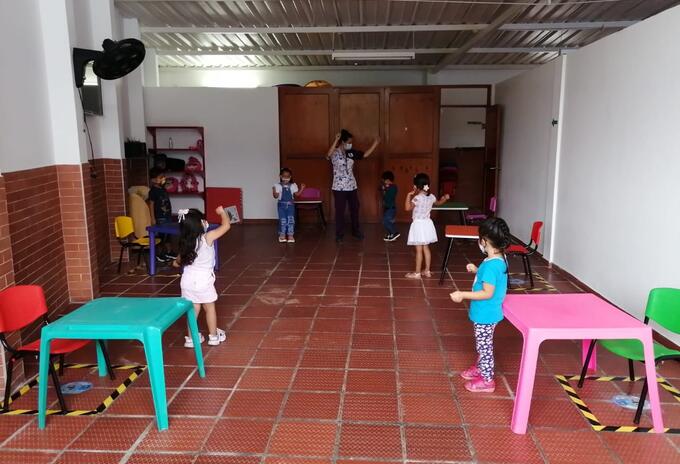 Presencialidad Primera Infancia