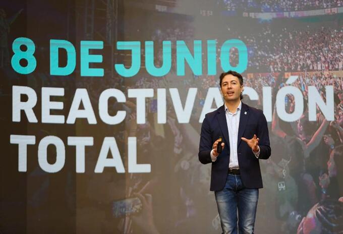 El anuncio de la reactivación total de la economía lo hizo el alcalde Daniel Quintero.