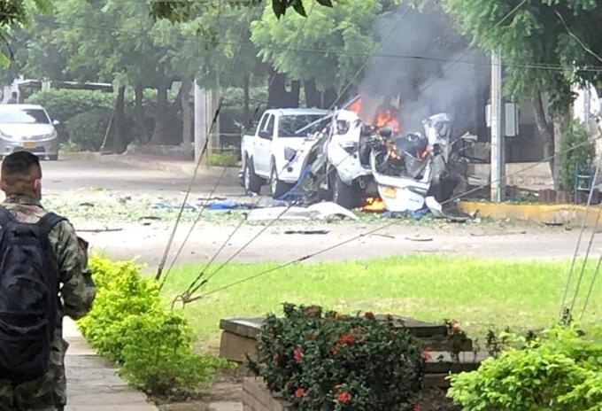 CARRO BOMBA EN CÚCUTA CARRO BOMBA EN CÚCUTA