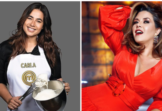 Carla Giraldo y Alicia Machado
