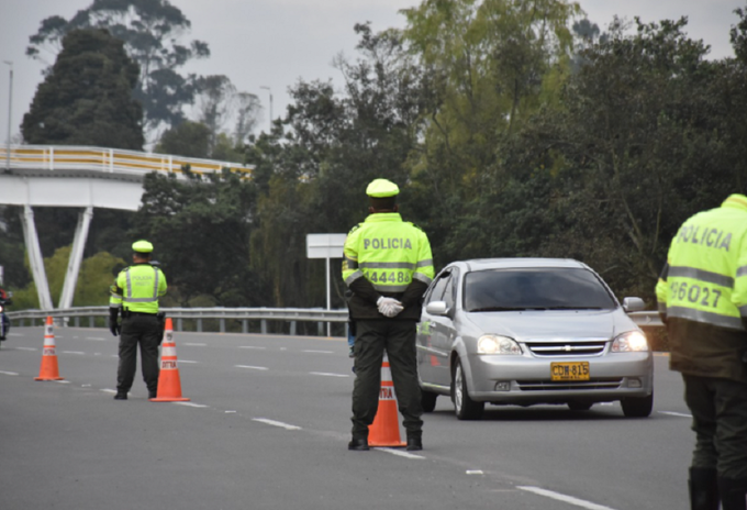 Controles Policía Vías