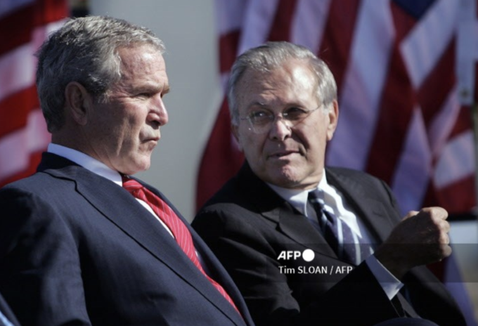 Donald Rumsfeld, exjefe del Pentágono