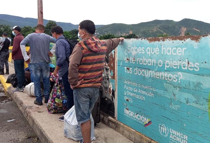 Zona de frontera entre Colombia y Venezuela