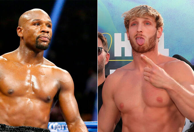 Floyd Mayweather vs Logan Paul