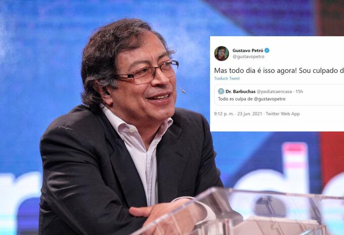 Gustavo Petró, periodista de Brasil, es insultado por colombianos por ser homónimo del político