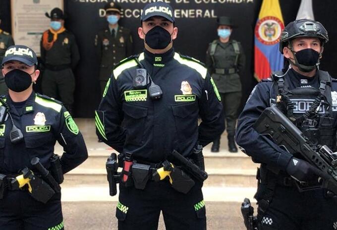 Nuevo uniforme de la policía