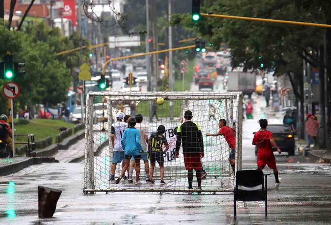 Protestas de estudiantes de la Universidad Pedagógica