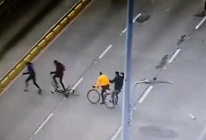 Robos de bicicletas en Bogotá