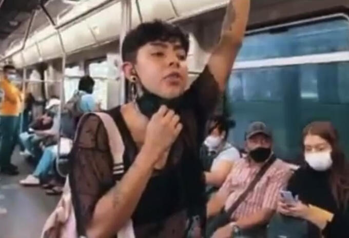 Imagen tomado del video que circula en redes sociales.