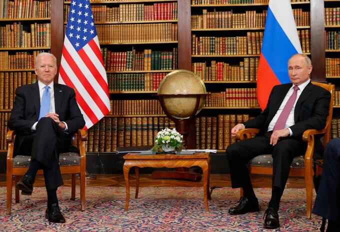 Joe Biden y Vladimir Putin Joe Biden y Vladimir Putin