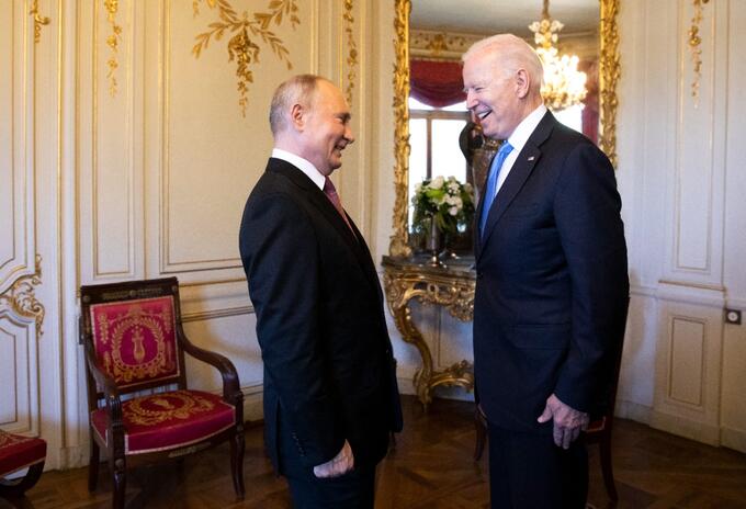 Cumbre Joe Biden y Vladimir Putin