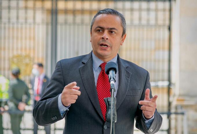 El Alto Comisionado para la Paz, Juan Camilo Restrepo Gómez