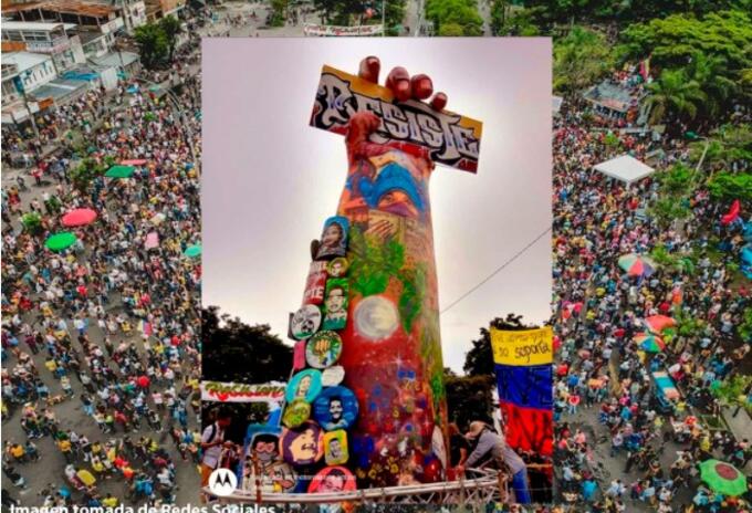 Monumento a la resistencia Cali