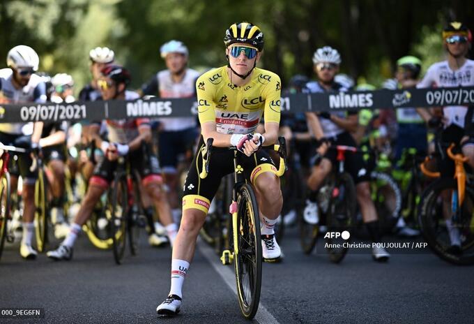 Tadej Pogacar, ciclista esloveno