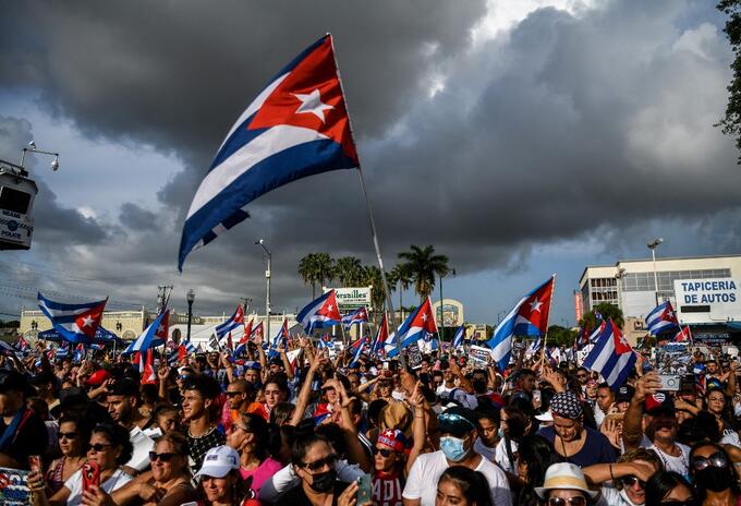 Protestas en Cuba