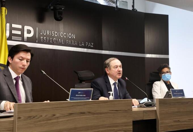 Presidente JEP Eduardo Cifuentes