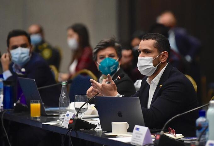 Daniel Palacios, mesa garantías protesta