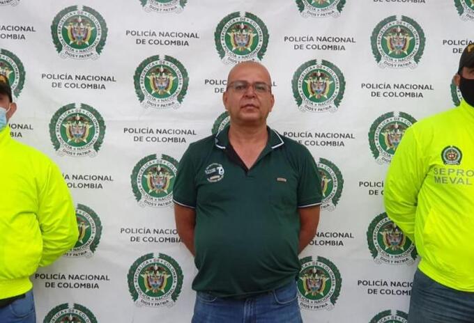 Ismael Darío Lopera, alias 'Manolo'.