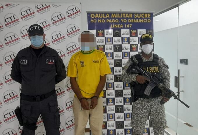 Captura alias 'Yorly' en Sucre.