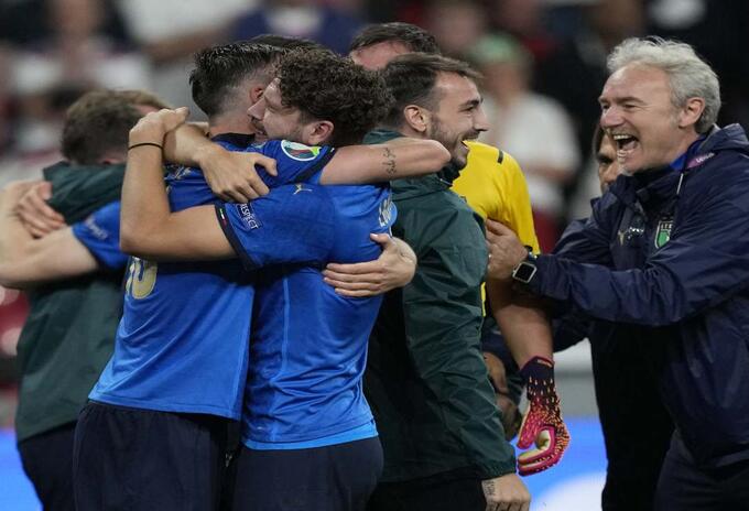 Italia, campeón de la Eurocopa Italia, campeón de la Eurocopa