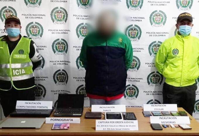 Captura del profesor en Jericó, Antioquia. Captura del profesor en Jericó, Antioquia.