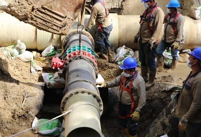 El 50% de Cartagena se encuentra sin servicio de agua