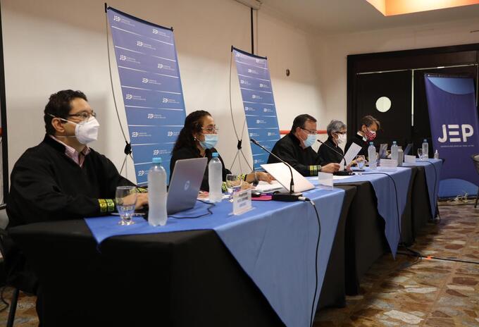 Audiencia JEP