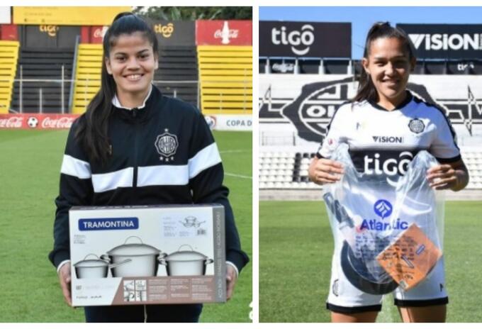 Dahiana Bogarín y Karina Castellanos - Olimpia