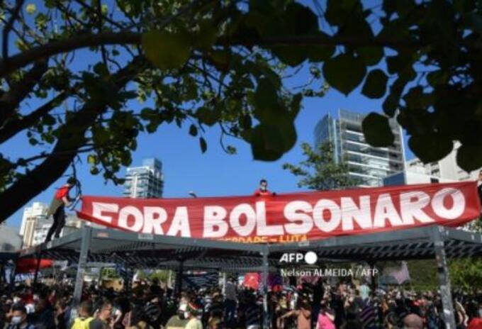 Protestas en Brasil contra Jair Bolsonaro