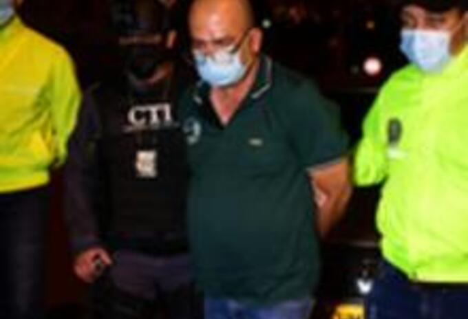 'Manolo' se entregó a las autoridades en Santa Rosa de Osos, Antioquia.