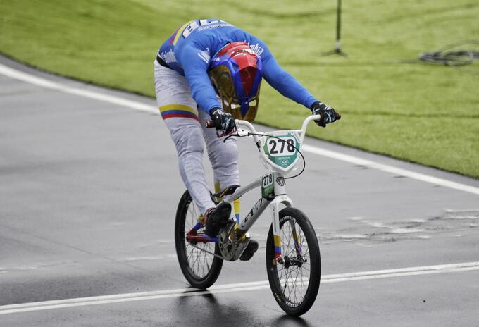 Carlos Ramírez, bicicrosista colombiano en los Juegos Olímpicos