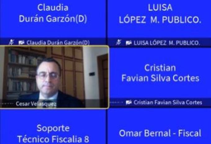 César Mauricio Velásquez en Audiencia