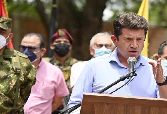 Referencia ministro de Defensa, Diego Molano.