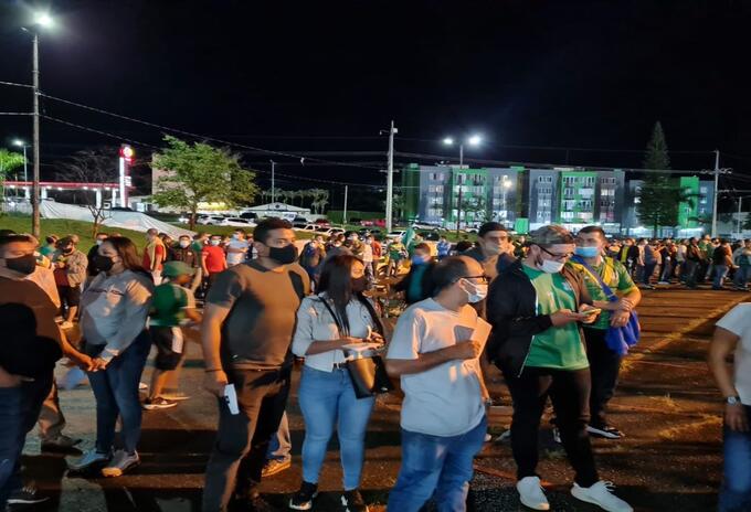 Falta de protocolos de bioseguridad en estadio fútbol de Armenia
