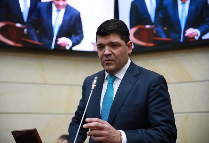 Juan Diego Gómez, presidente del Congreso