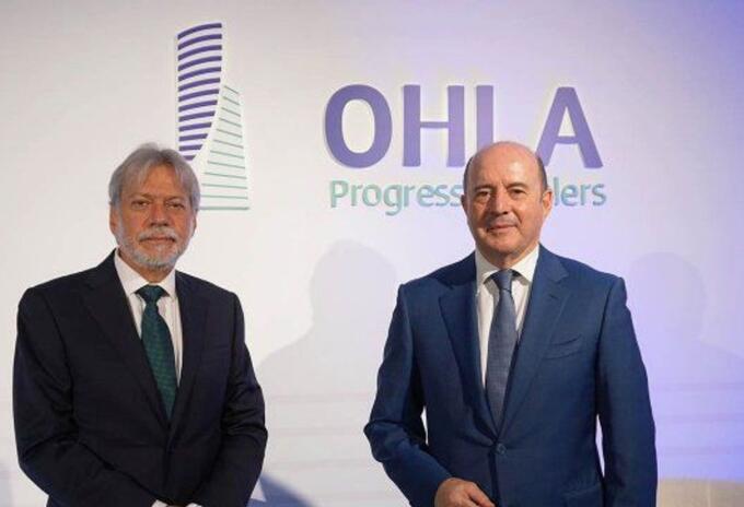 Luis Amodio, presidente de OHLA y José Antonio Fernández Gallar, CEO de OHLA