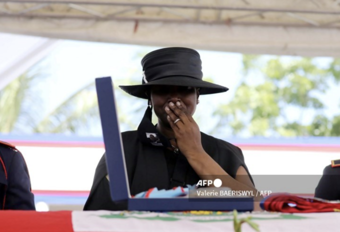 Martine Moise, primera dama de Haití