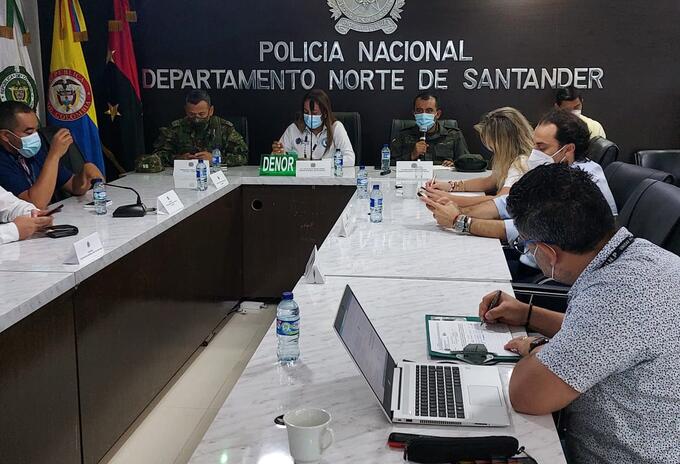 Consejo de Seguridad en Norte de Santander