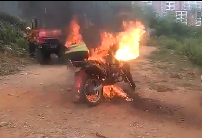 Moto Policía
