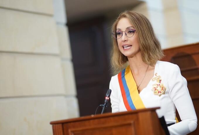 Jennifer Arias, presidenta de la Cámara de Representantes