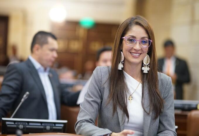 Jennifer Arias, presidenta de la Cámara de Representantes